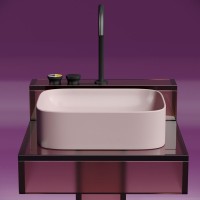 Накладная раковина Ceramicanova Element CN6052MP розовая матовая