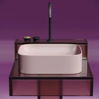 Накладная раковина Ceramicanova Element CN6052MP розовая матовая