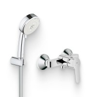 Душевой комплект Смеситель для душа Grohe BauEdge 23333000 + Гарнитур Tempesta Cosmopolitan 27588002