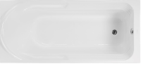 Акриловая ванна Vagnerplast Hera 180x80 см, пристенная, ультрабелая, с каркасом