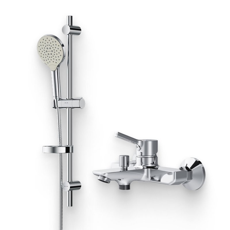 Душевой комплект Смеситель AM.PM X-Joy F85B10000 + Гарнитур Like F0180064