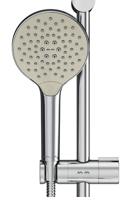 Душевой комплект Смеситель AM.PM X-Joy F85B10000 + Гарнитур Like F0180064