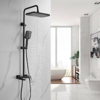 Душевая стойка Shevanik S6826H черная