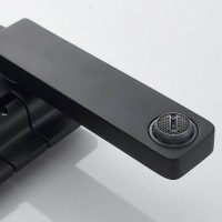 Душевая стойка Shevanik S6826H черная