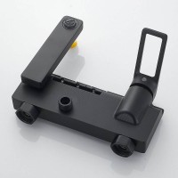 Душевая стойка Shevanik S6826H черная
