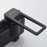 Душевая стойка Shevanik S6826H черная