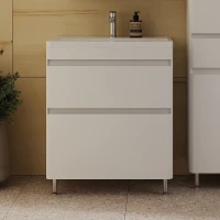 Тумба с раковиной Style Line Атлантика 70 Люкс Plus, напольная, антискрейч