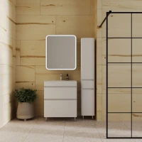 Тумба с раковиной Style Line Атлантика 70 Люкс Plus, напольная, антискрейч