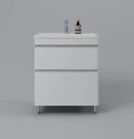Тумба с раковиной Style Line Атлантика 70 Люкс Plus, напольная, антискрейч