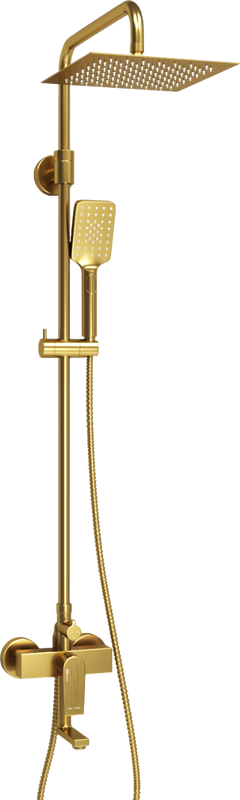 Душевая стойка Wasserkraft Aisch A155.198.201.BG золото