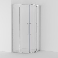 Душевой уголок Cezares Relax RELAX-304-R-2-90-C-CR 90x90, профиль глянцевый хром