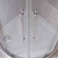 Душевой уголок Cezares Relax RELAX-304-R-2-90-C-CR 90x90, профиль глянцевый хром
