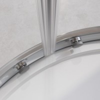 Душевой уголок Cezares Relax RELAX-304-R-2-90-C-CR 90x90, профиль глянцевый хром