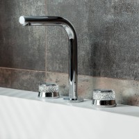 Смеситель для раковины Boheme Aura 152-CR-A хром Смеситель для раковины Boheme Aura 152-CR-A хром