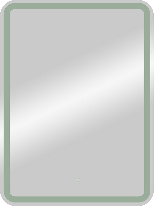 Зеркало-шкаф Art&Max Platino L 60 с подсветкой