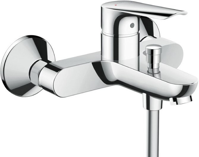 Душевой комплект Смеситель Hansgrohe Logis E 71403000 + Стойка Croma Select S 26793000 хром