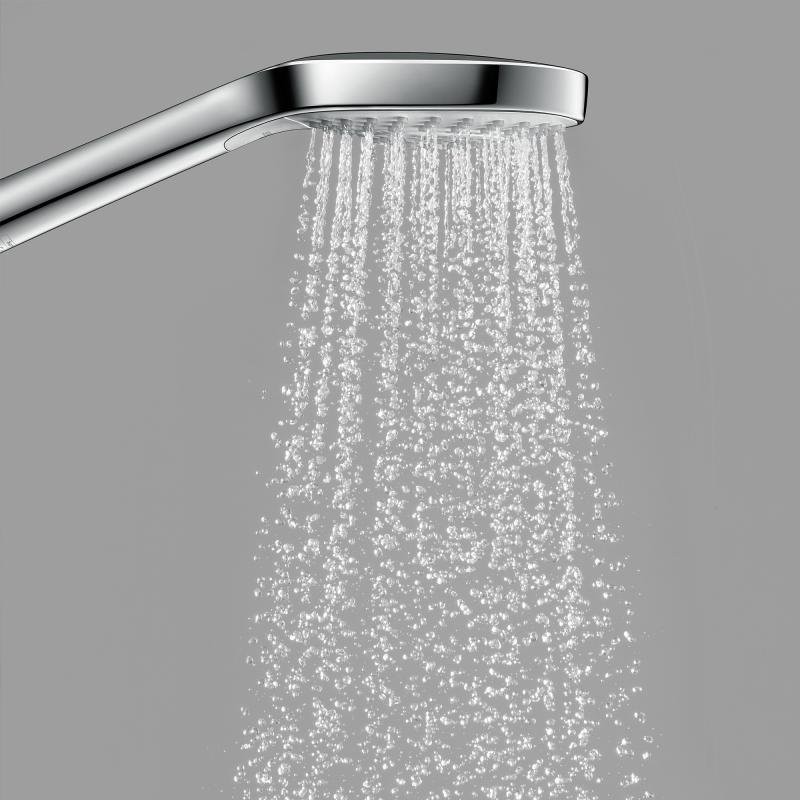 Душевой комплект Смеситель Hansgrohe Logis E 71403000 + Стойка Croma Select S 26793000 хром