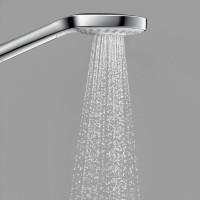 Душевой комплект Смеситель Hansgrohe Logis E 71403000 + Стойка Croma Select S 26793000 хром
