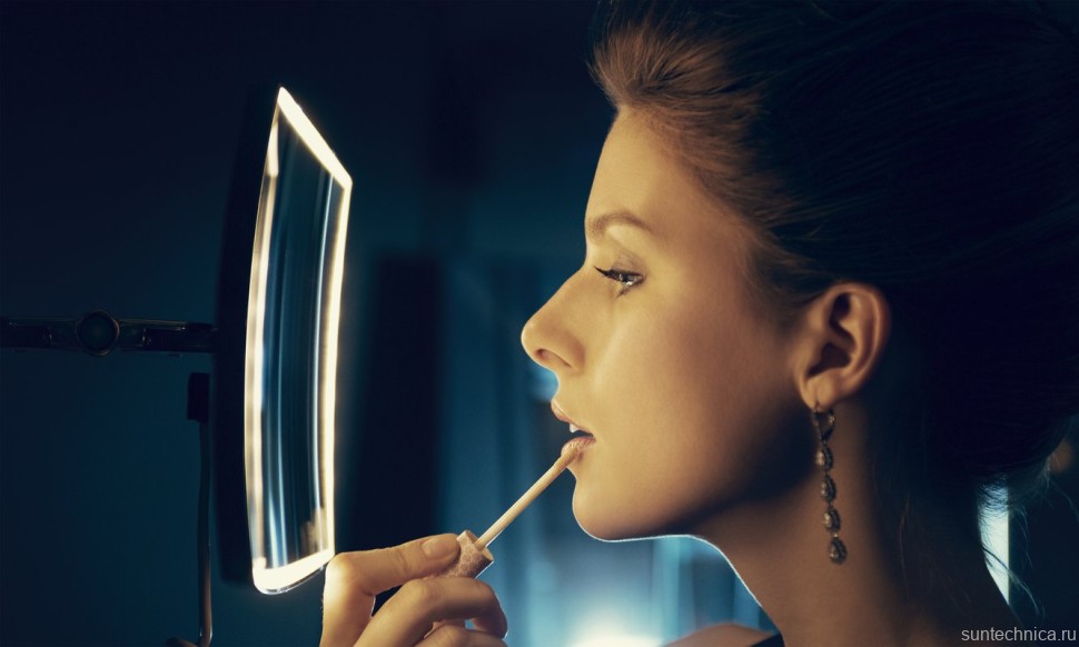 Косметическое зеркало Keuco iLook Move 17613 019001 с подсветкой, телескопическое, поворотное, хром