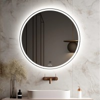 Зеркало круглое Mixline Анита -2 60 с подсветкой, с подогревом, бесконтактный выключатель