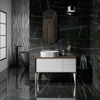 Накладная раковина KERAMA MARAZZI Vento 51 глянцевая белая, овальная, с 1 отверстием под смеситель