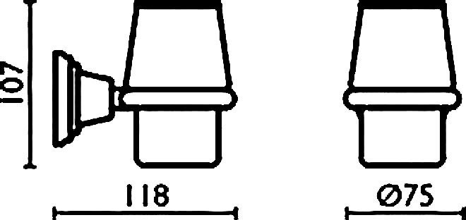 Стакан Bagno & Associati Canova CA14392