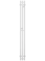 Полотенцесушитель водяной Сунержа Терция Pro 30-0444-1510 150x15 см, матовый белый, I-образный