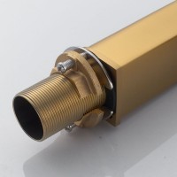 Смеситель для раковины Shevanik S4501G, золотой сатин Смеситель для раковины Shevanik S4501G, золотой сатин