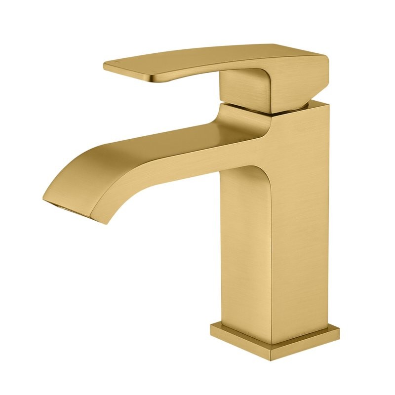 Смеситель для раковины Raglo R02.10.03, золотой сатин