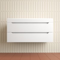 Тумба под раковину без столешницы Style Line Остин 100 подвесная, белая эмаль plus