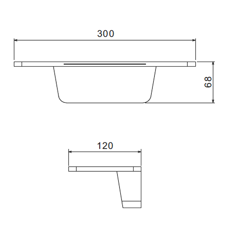 Излив Raglo R473.62.09 С ВНУТРЕННЕЙ ЧАСТЬЮ, графит