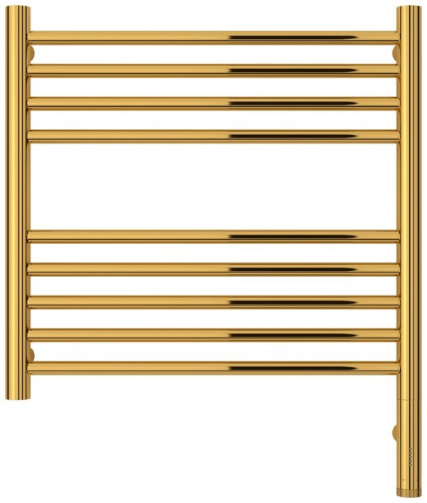 Полотенцесушитель электрический Сунержа Богема 3.1 03-6005-5050 60x55 см, подключение справа, золото, лесенка