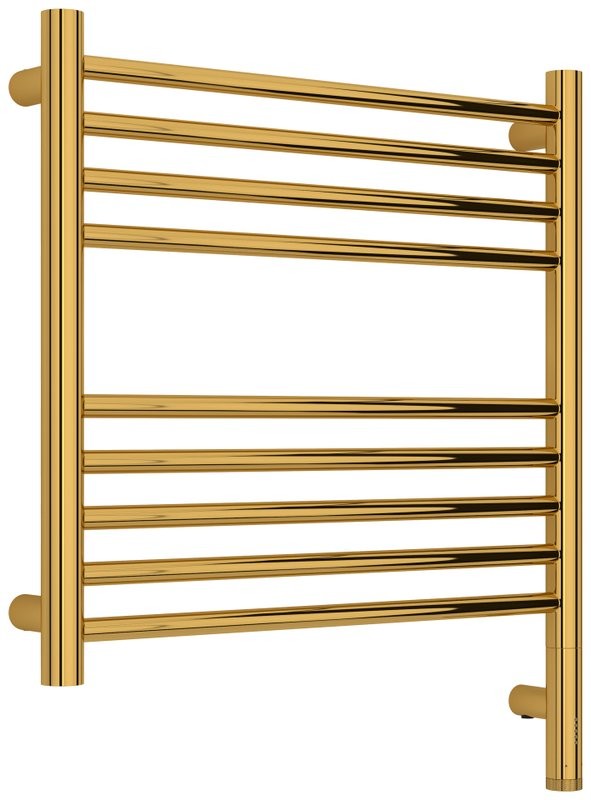 Полотенцесушитель электрический Сунержа Богема 3.1 03-6005-5050 60x55 см, подключение справа, золото, лесенка