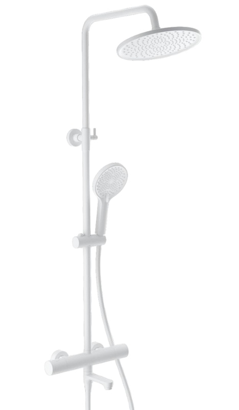Душевая стойка Wonzon & Woghand WW-B3069-MW матовая белая