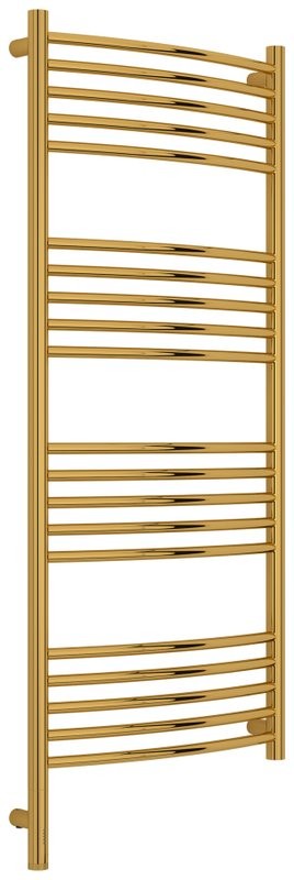 Полотенцесушитель электрический Сунержа Богема 3.1 03-6002-1250 130x55 см, подключение слева, золото, лесенка