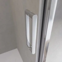 Душевая дверь в нишу BelBagno Luce BF-1-140-C-Cr профиль хром, стекло прозрачное
