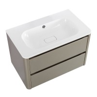 Мебель для ванной комнаты Cezares Relax 80 подвесная, 2 ящика, сатин