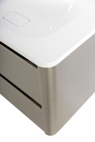 Мебель для ванной комнаты Cezares Relax 80 подвесная, 2 ящика, сатин