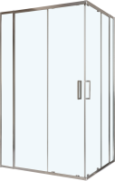 Душевой уголок BelBagno Luce AH-22-150/120-C-Cr профиль хром, стекло прозрачное