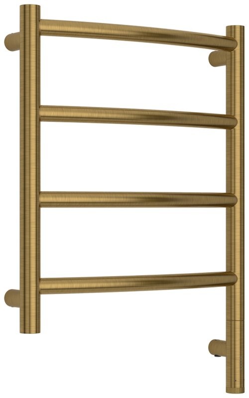 Полотенцесушитель электрический Сунержа Галант 3.1 051-6001-5040 60x45 см, подключение справа, состаренная латунь, лесенка