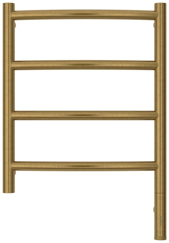 Полотенцесушитель электрический Сунержа Галант 3.1 051-6001-5040 60x45 см, подключение справа, состаренная латунь, лесенка