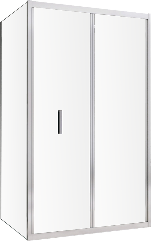 Душевой уголок Abber Sonnenstrand AG07100-S80 80x100, профиль хром, стекло прозрачное