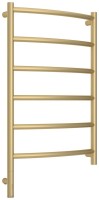 Полотенцесушитель электрический Сунержа Галант 3.1 022-6000-8050 90x55 см, подключение слева, матовое золото, лесенка