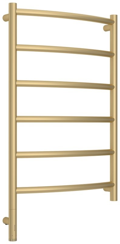 Полотенцесушитель электрический Сунержа Галант 3.1 022-6000-8050 90x55 см, подключение слева, матовое золото, лесенка