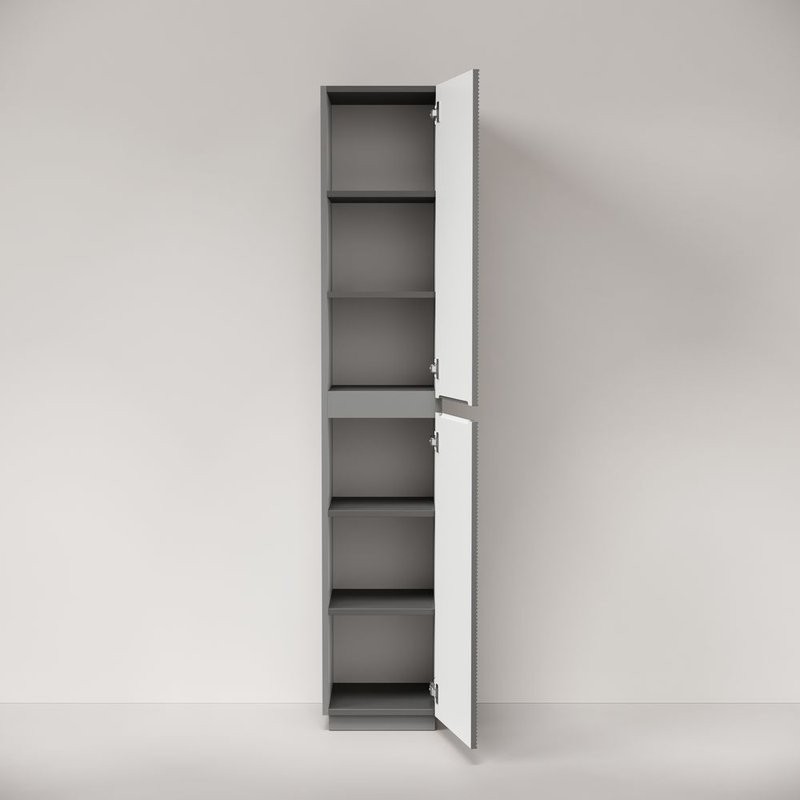 Шкаф-пенал для ванной Sancos Folk Floor PFL35FES, ergraut soft