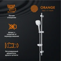 Комплект для ванной Orange Splito Splito M36-311cr Комплект для ванной Orange Splito Splito M36-311cr
