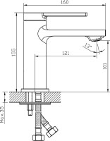 Комплект для ванной Orange Splito Splito M36-311cr