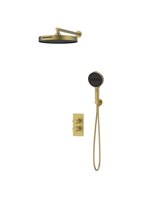 Душевой комплект Vincea Domus VSFW-5DM0BG С ВНУТРЕННЕЙ ЧАСТЬЮ, брашированное золото