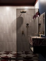 Душевой комплект Vincea Domus VSFW-5DM0BG С ВНУТРЕННЕЙ ЧАСТЬЮ, брашированное золото