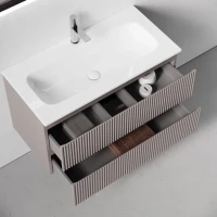 Мебель для ванной комнаты Sancos Snob R 90 подвесная, doha soft, раковина СN7019